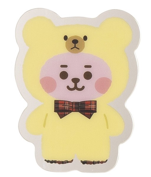 【特価】BT21 ダイカット メタルカード ベア COOKY / KPOP