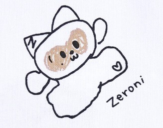 【特価】ZEROBASEONE×zeroni  Tシャツ ZHANG HAO バックプリント / KPOP