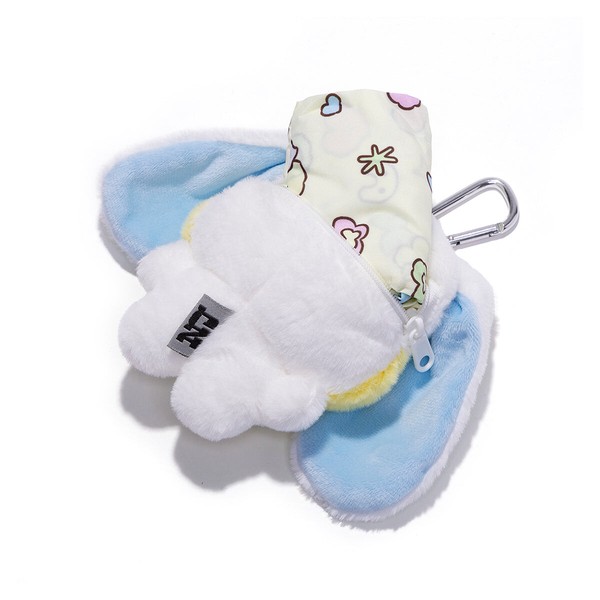【特価】NewJeans bunini (WHITE)エコバックINマスコット カラビナ付 / KPOP