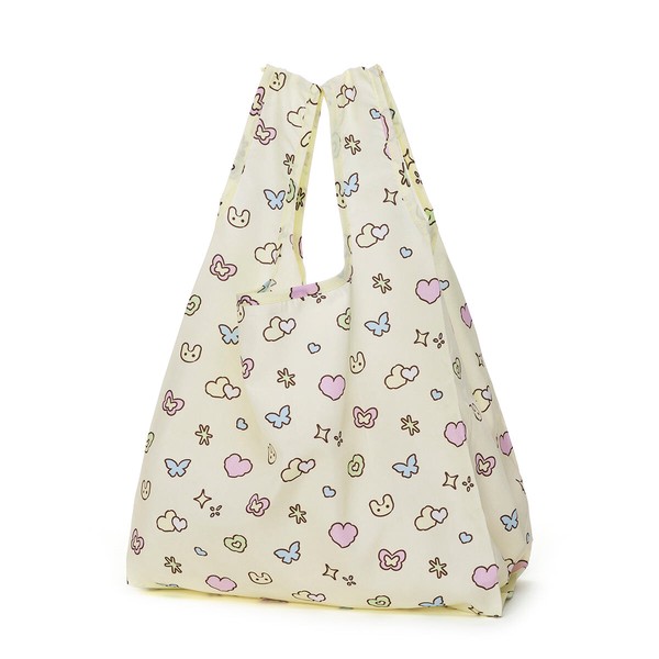 【特価】NewJeans bunini (WHITE)エコバックINマスコット カラビナ付 / KPOP
