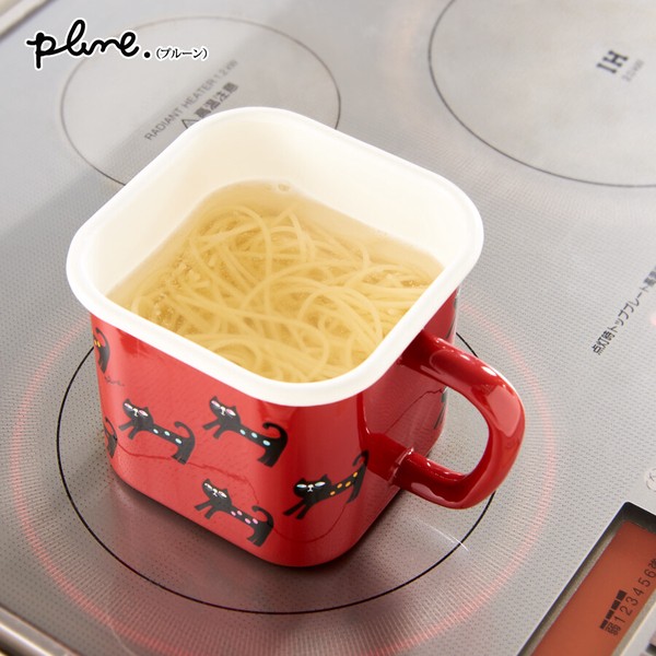 Plune.（プルーン）・ホーロー マルチスクエアポット　Enamel Kitchen wear 豊琺瑯