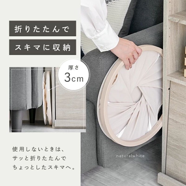 折りたたみ収納かご  42L　ランドリーボックスにも