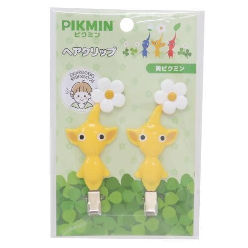 8月下旬入荷　ピクミン　ヘアクリップ　黄ピクミン
