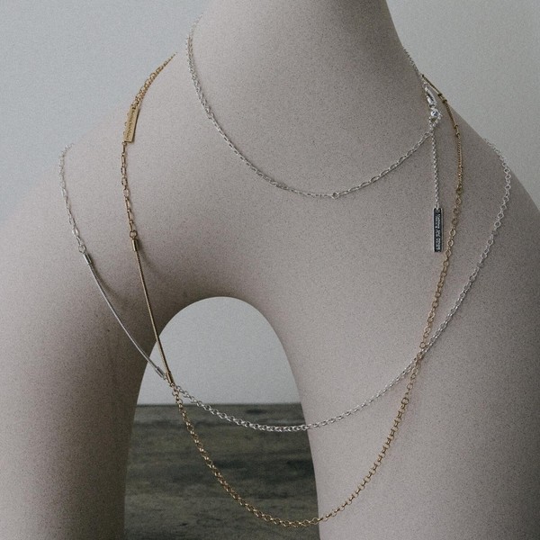 Expressive Chain Necklace Set/エクスプレッシブチェーンネックレスセット【Nothing And Others】