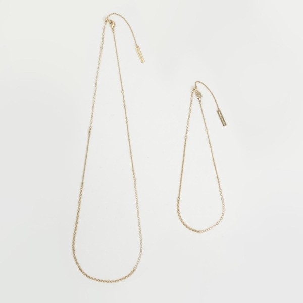 Expressive Chain Necklace Set/エクスプレッシブチェーンネックレスセット【Nothing And Others】