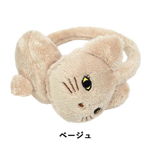 【NEW】 ネコちゃんイヤーマフラー  耳あて 防寒 あたたかい イヤーマフ ネコチャン 猫 ねこ かわいい
