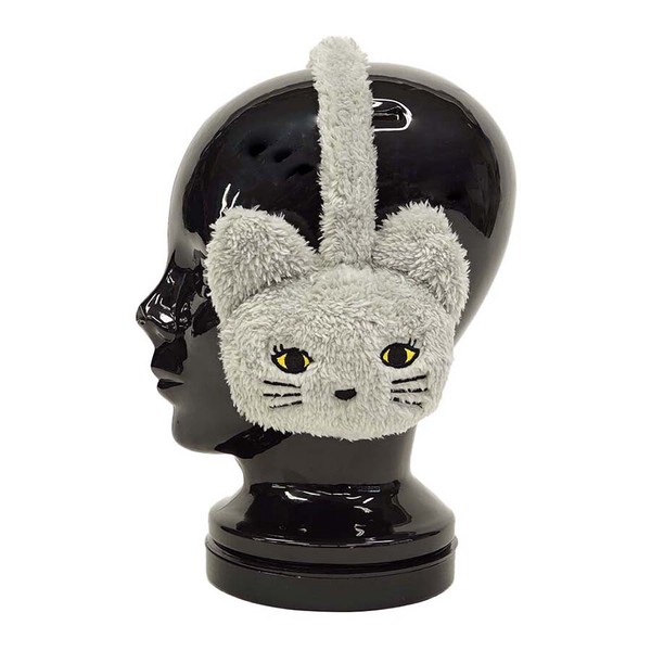 【NEW】 ネコちゃんイヤーマフラー  耳あて 防寒 あたたかい イヤーマフ ネコチャン 猫 ねこ かわいい