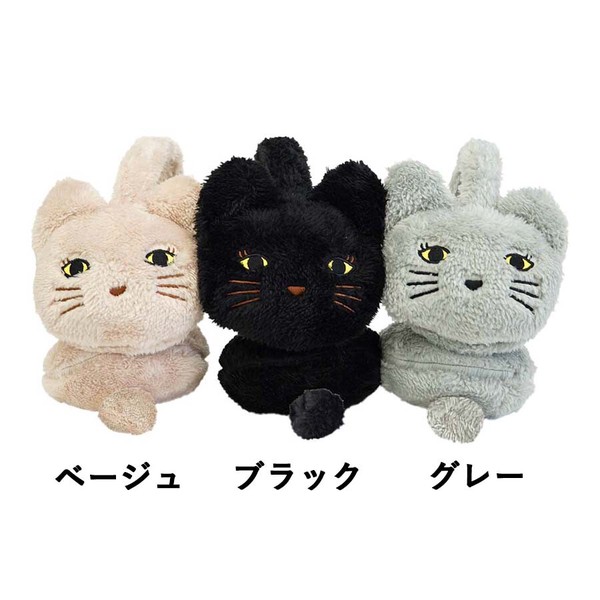 【NEW】 ネコちゃんイヤーマフラー  耳あて 防寒 あたたかい イヤーマフ ネコチャン 猫 ねこ かわいい