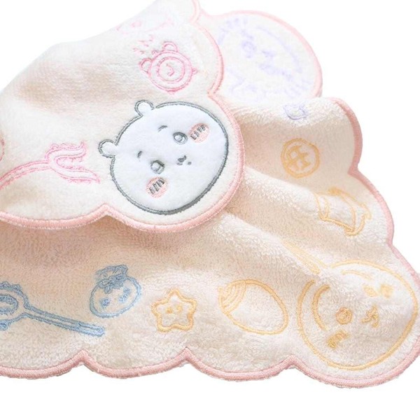 【ハンドタオル】ちいかわ シャーリング ハンカチタオル もくもくちいかわ