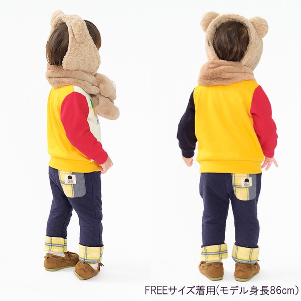 ふわふわアニマルファーイヤーマフ  B65867  くま  うさぎ  立体耳  もこもこ  暖か  可愛い  サイズ調整