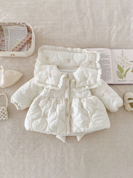 韓国スタイル 5サイズ 子供服 トップス ジャケット リボン かわいい あたたかい長袖