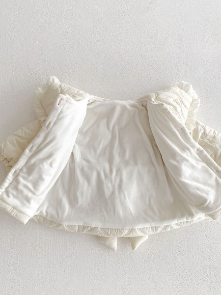 韓国スタイル 5サイズ 子供服 トップス ジャケット リボン かわいい あたたかい長袖