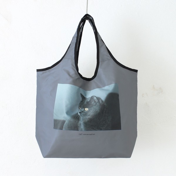 【2026SS新作】CAT DAY保冷保温コンパクトエコバッグ　猫　軽量　大容量　プチプラ