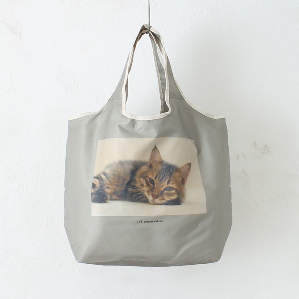 【2026SS新作】CAT DAY保冷保温コンパクトエコバッグ　猫　軽量　大容量　プチプラ