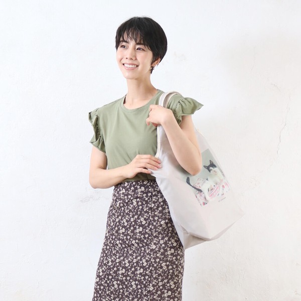 【2026SS新作】CAT DAY保冷保温コンパクトエコバッグ　猫　軽量　大容量　プチプラ