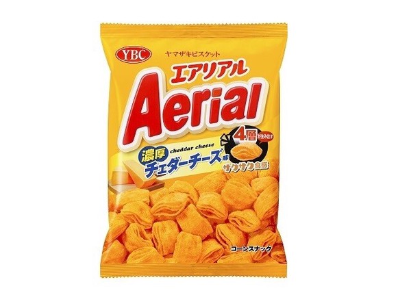 ヤマザキビスケット エアリアル 濃厚チェダーチーズ 65g x12