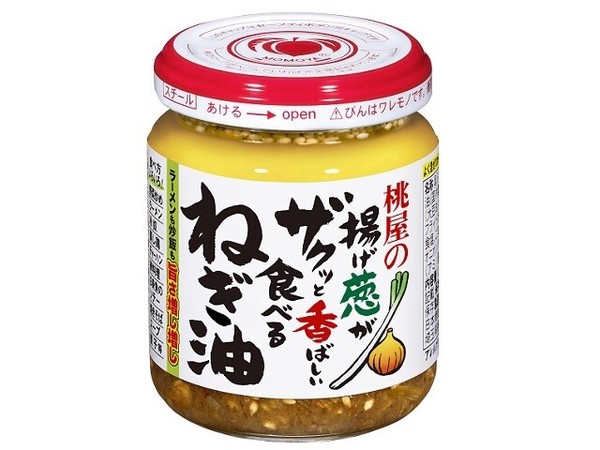 桃屋 揚げ葱ザクッと香ばしい食べるねぎ油 100g x6