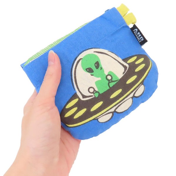 【エコバッグ】AND PACKABLE ミニマルシェバッグ MBHS UFO FARM NT