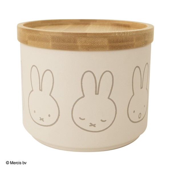 【★売れ筋商品★】オカトー miffy ミッフィー バンブーフタ付きキャニスター ならびミッフィー 2020