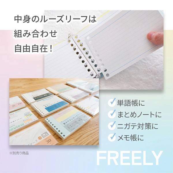 【maruman(マルマン)】セッションバインダー　ミニサイズ　えんぴつで書けるインデックス付き