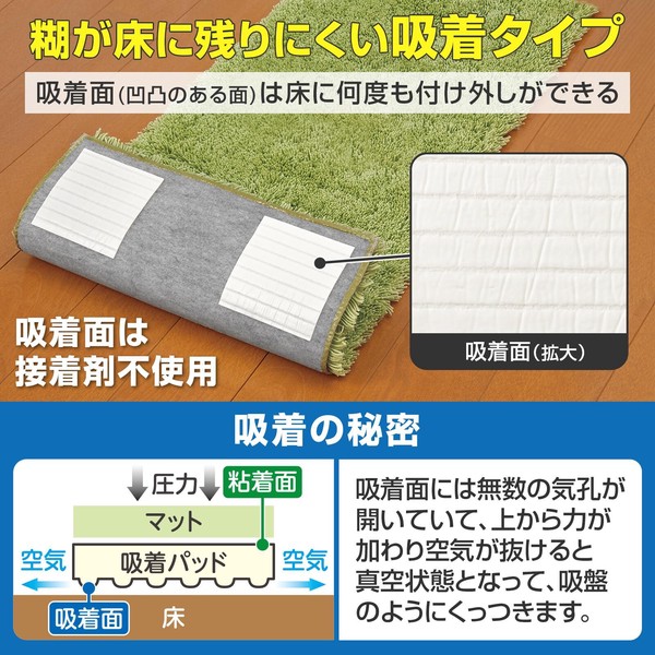 ★売れ筋商品！！【貼るだけ！NonSlip吸着パッド（8枚入）】