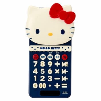 【サンリオ】スライドカバー付電卓