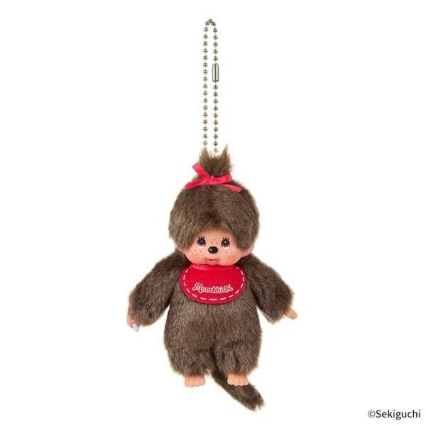 11月下旬入荷　モンチッチ　キーチェーンミニ　女の子　モンチッチ　予約〆6/19