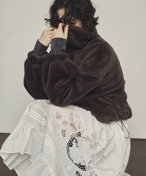【再々入荷】カットワークレースギャザースカート