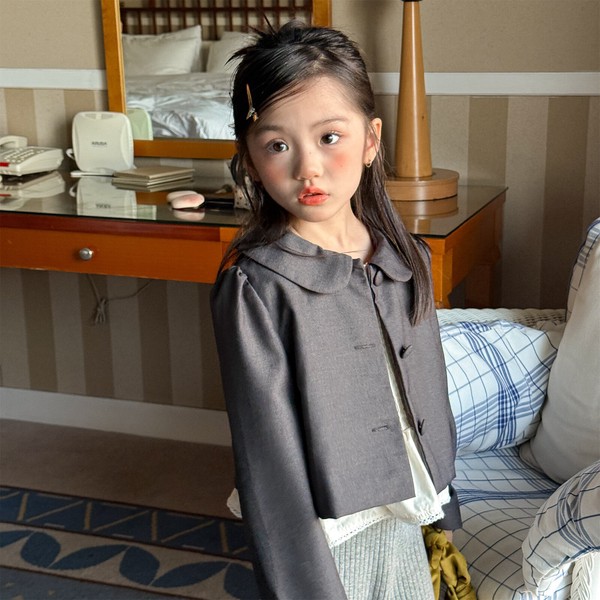 韓国スタイル 2色6サイズ トップス ジャケット 子供 長袖 春 秋
