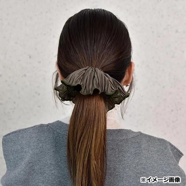 フラワーリング ヘアアクセサリー シュシュット BR・ブラウン HSS0010-BR