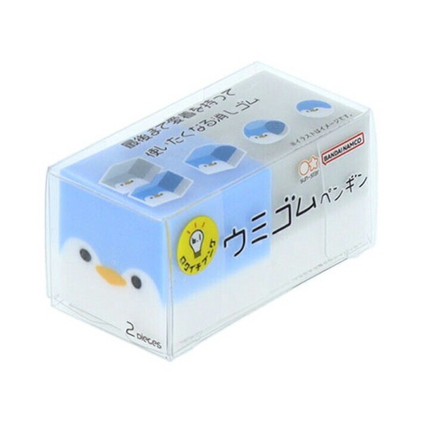 【サンスター文具】 ウミゴム　ペンギン   /  消しゴム