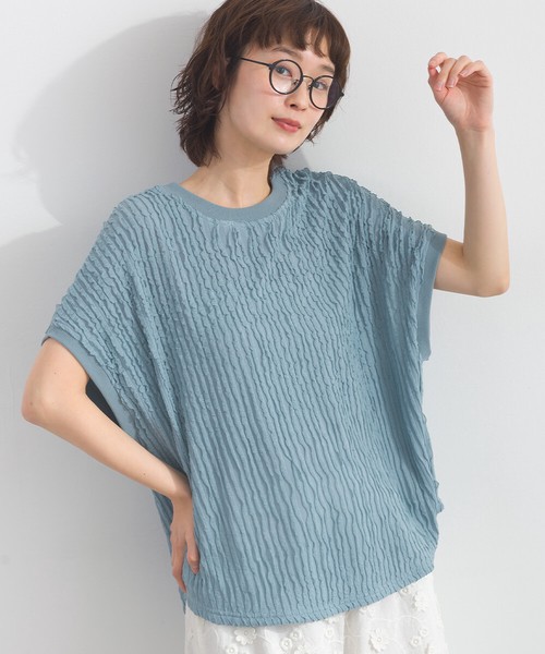 [SD限定] 今期も登場！大人気！フリフリカットソー天竺編み ビッグ Tシャツ【2026春夏新