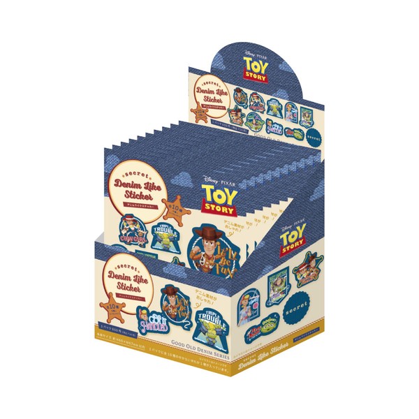【8月入荷予定】 シークレットデニムライクステッカー　トイ・ストーリー／単品（10種）