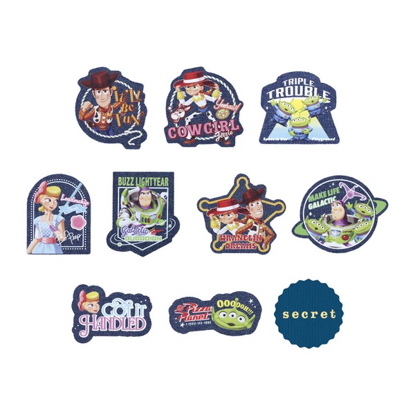 【8月入荷予定】 シークレットデニムライクステッカー　トイ・ストーリー／単品（10種）