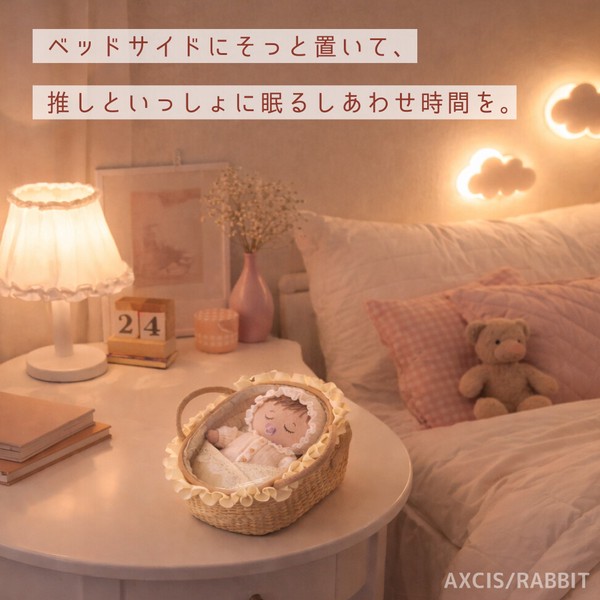 Mineed by Oselクーファンぬいポーチ / ぬいぐるみ ぬい活 推し活 クリア 2026