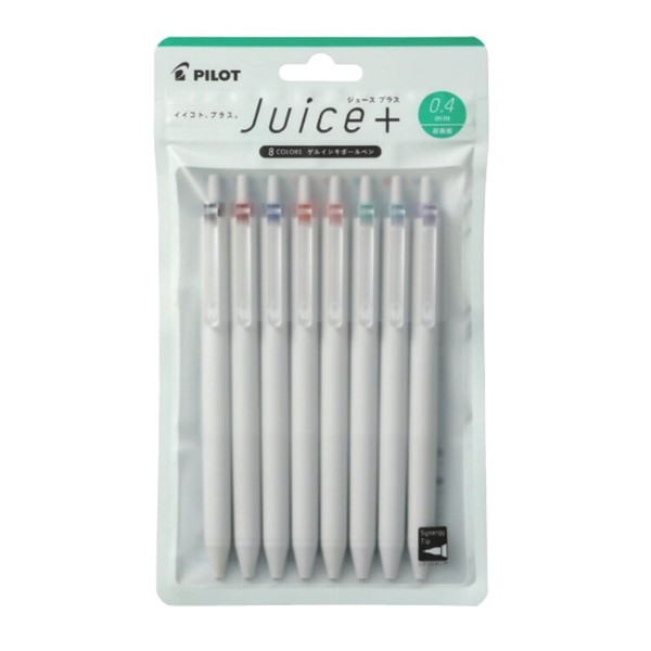 【PILOT(パイロット)】 Juice＋（ジュースプラス）　0.4mm　8色セット