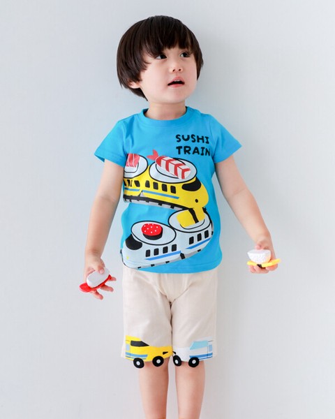 【2026夏物新商品】新幹線 ハーフパンツ