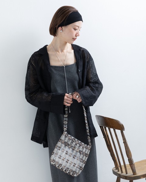 【再入荷】パッチワーク風 総刺繍 シャツ ジャケット 【2026春夏新作】●6/4日追加入荷あり