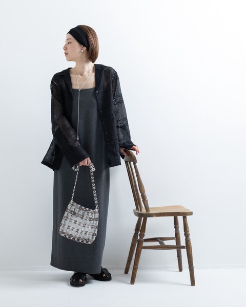 【再入荷】パッチワーク風 総刺繍 シャツ ジャケット 【2026春夏新作】●6/4日追加入荷あり