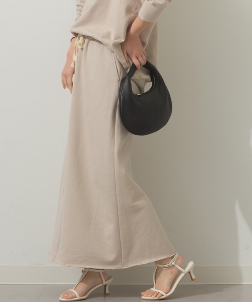 裏毛ロングスカート