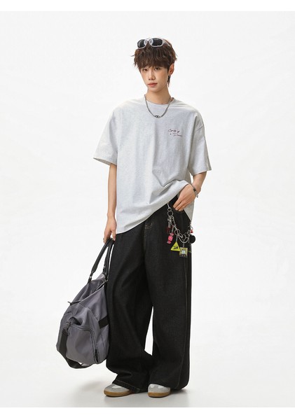 PC1156 メンズ Tシャツ トップス 半袖 ゆったり スポーツ  字母 ヴィンテージ 韓国風 2026春夏新作