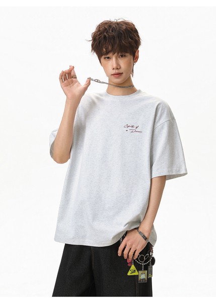 PC1156 メンズ Tシャツ トップス 半袖 ゆったり スポーツ  字母 ヴィンテージ 韓国風 2026春夏新作