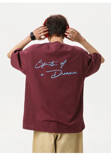 PC1156 メンズ Tシャツ トップス 半袖 ゆったり スポーツ  字母 ヴィンテージ 韓国風 2026春夏新作