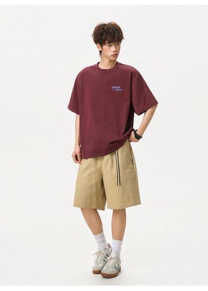 PC1156 メンズ Tシャツ トップス 半袖 ゆったり スポーツ  字母 ヴィンテージ 韓国風 2026春夏新作