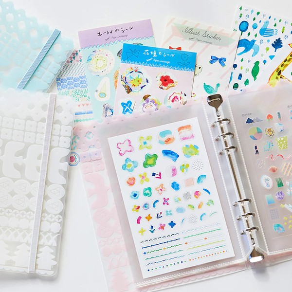 【キングジム】オトナのシールコレクション バインダータイプ