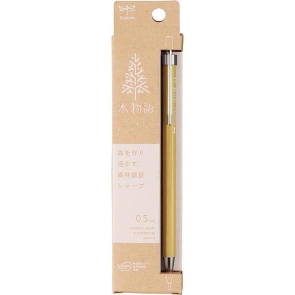 【Tombow(トンボ鉛筆)】 木物語　0.5mm　 /  シャープペン