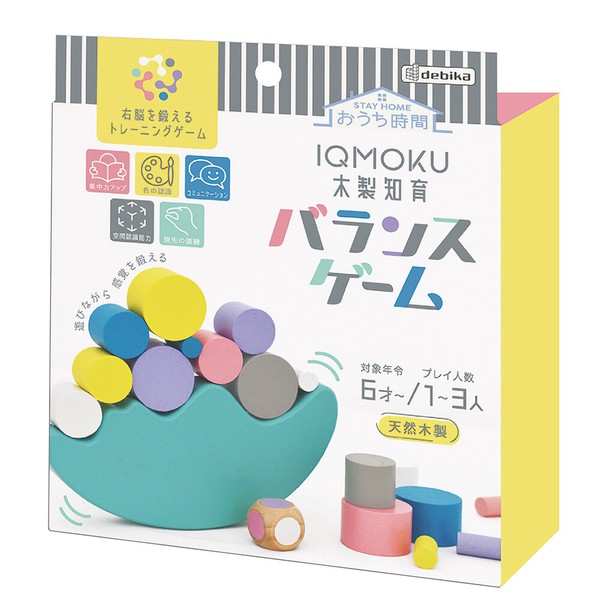 【デビカ】イクモク　木製知育　バランスゲーム