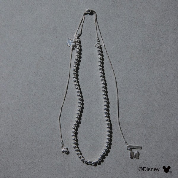 【ディズニー】Mickey Mouse Minnie Mouse / Dot Necklace