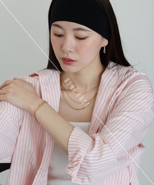 2026新作【チェーンピアス 】　アクセサリー  ピアス　サージカルステンレス