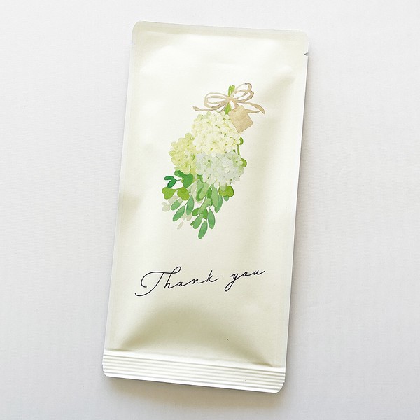 お茶メール（選べるメッセージ・紫陽花ﾌﾞｰｹ・和紅茶TB 3g×5P）【感謝/御礼/誕生日】